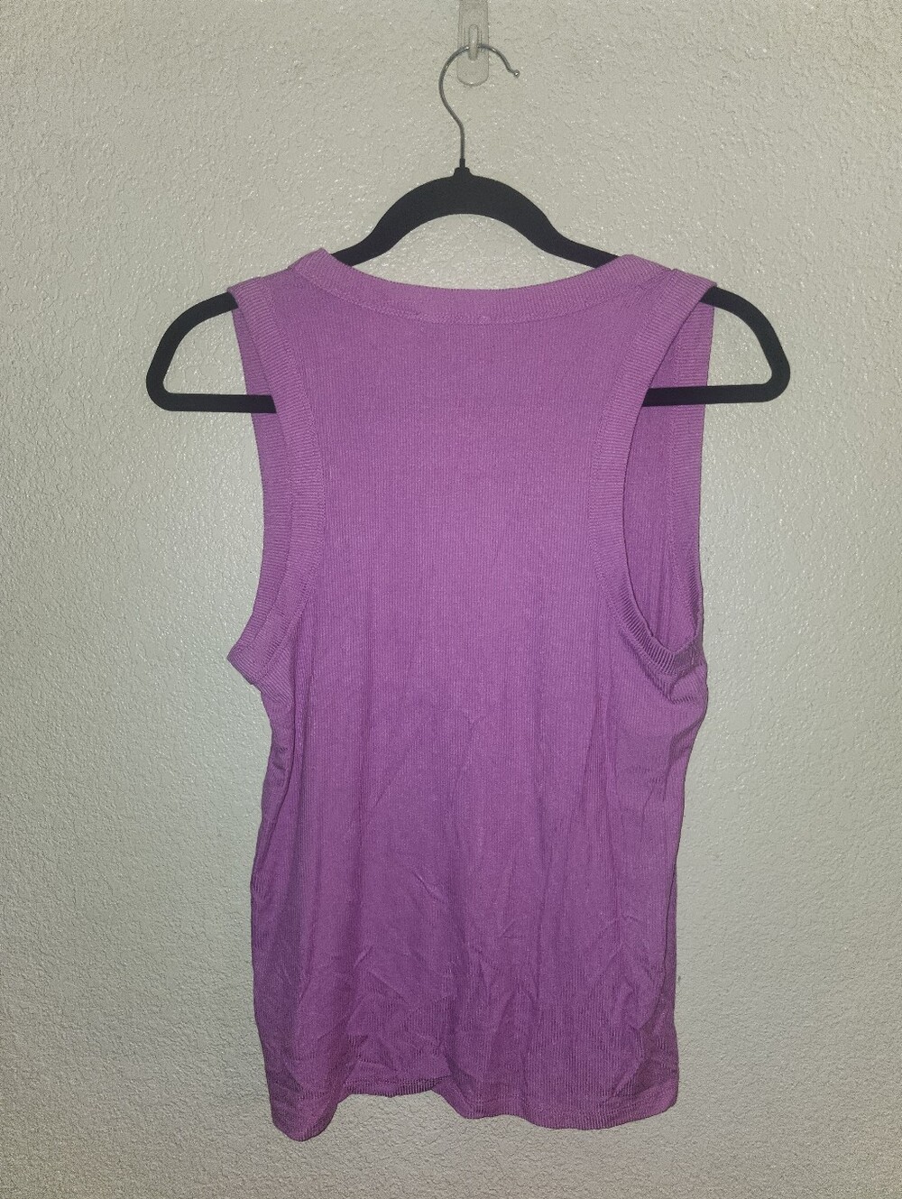 💜NWT Zenana "The Essential Tank" in "Purple" or "Bright Mauve" Rayon/Spandex XL - Picture 6 of 6